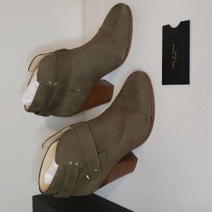 rag & bone Harrow Stone Waxy Suede Boots